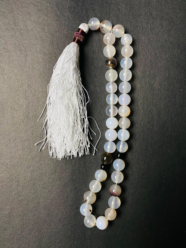 100% Najaf Shajri Aqeeq(33 beads tasbih)