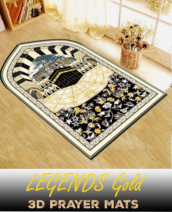 Luxurious Carpet Style 3D Prayer Mat (Code 06)