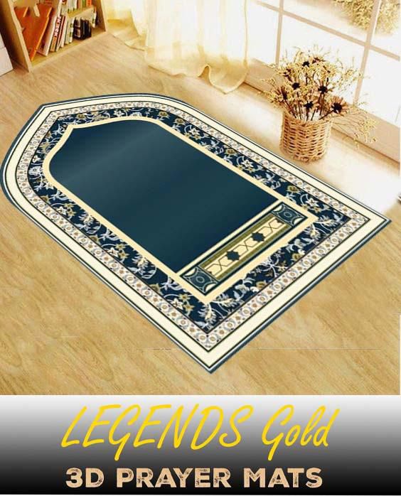 Luxurious Carpet Style 3D Prayer Mat (Code 09)