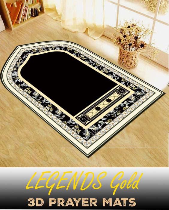 Luxurious Carpet Style 3D Prayer Mat (Code 11)