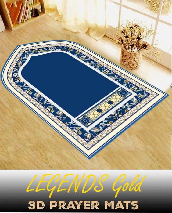 Luxurious Carpet Style 3D Prayer Mat (Code 14)