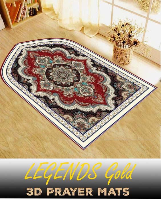 Luxurious Carpet Style 3D Prayer Mat (Code 18)