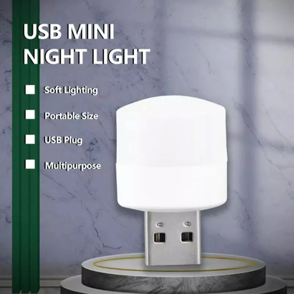 (Pack of 4) Portable Mini USB LED Light